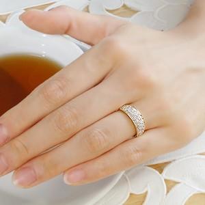 完動品 指輪 リング ダイヤモンド レディース １カラット パヴェ クリスマス 誕生日 プレゼント イエローゴールド 18金 K18 ダイヤ 豪華 1ct pave csr0064-18 【JSB1462363027】(51274円)