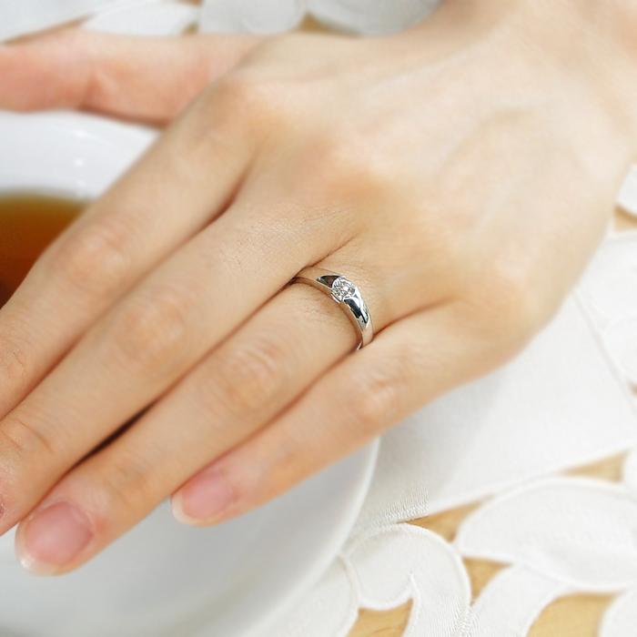 pt900 一粒ダイヤモンドリング【0.3ct】プラチナ 0.3カラット ダイヤモンド 一粒 タンク リング  pt900 大粒 上品 シンプル 1粒 ひと粒 人気 おすすめ | Classic CHESS | 02