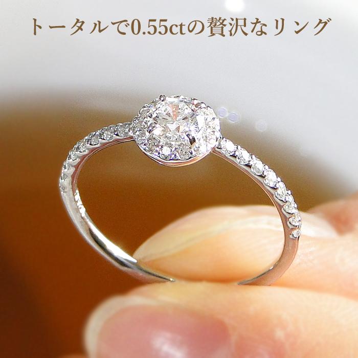 Classic CHESS プラチナ 0.3カラット一粒 ダイヤモンド リング