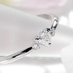 Classic CHESS（クラシックチェス） ハート 1粒 ダイヤモンド リング