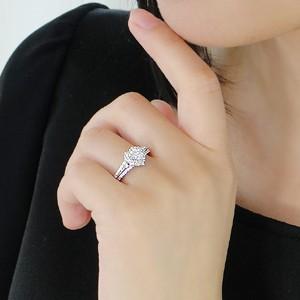 Classic CHESS 指輪 リング ダイヤモンド レディース プラチナ Classic CHESS 指輪 リング ダイヤモンド レディース プラチナ