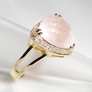 【国内即発】≪CHIDIYON≫ ローズクォーツ リング 国内即発】≪CHIDIYON≫ ローズクォーツ リング