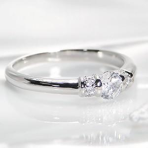 プラチナ ダイヤモンド リング 一粒 0.3カラット 0.3ct ダイヤ 送料無料 指輪 pt950 結婚 婚約 ブライダル エンゲージ 大粒 0.35ctUP SI2 クラシックチェスの画像