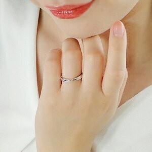 pt950 地金リング 指輪 レディース メンズ ユニセックスリング ペアリング ユニセックス 男女兼用 プラチナ シンプル 結婚 CSR0281-PTの画像