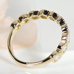 ミル打ちダイヤモンド　エタニティリング　K18YG imgrc0071430551.jpg