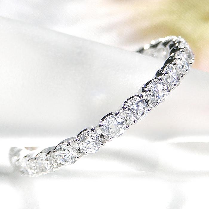にゃお様JQ88★高級 ダイヤモンド1ct プラチナ エタニティ リング にゃお様JQ88☆高級 ダイヤモンド1ct プラチナ エタニティ リング
