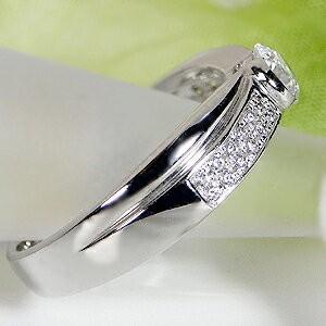 指輪 リング ダイヤモンド プラチナ 0.42ct レディース プレゼント クリスマス 誕生日 ジュエリー プレゼント CSR0292-Ptの画像