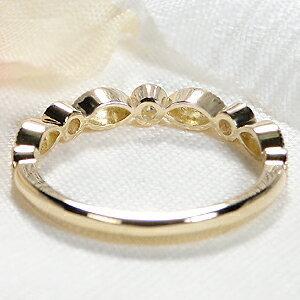 K18YG ミル打ち ダイヤモンド リング  SIクラス Goodカット 0.20ct イエロー ゴールド 指輪 ミルグレイン グッドカット CSR0324-18Y | Classic CHESS | 04