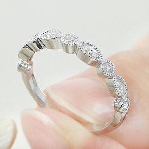 pt950 ミル打ち ダイヤモンド リング SIクラス Goodカット 0.20ct プラチナ PT950 指輪 ミルグレイン グッドカット CSR0324-PTの画像