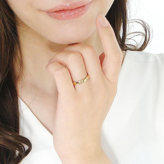 【18金】 K18 イエローゴールド シンプルリング 約1.31g K18 カラーゴールドリング〕K18 リング イエローゴールド (幅約