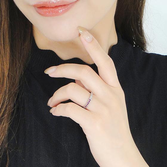 Classic CHESS（クラシックチェス） Pt950 ルビー ダイヤモンド フル