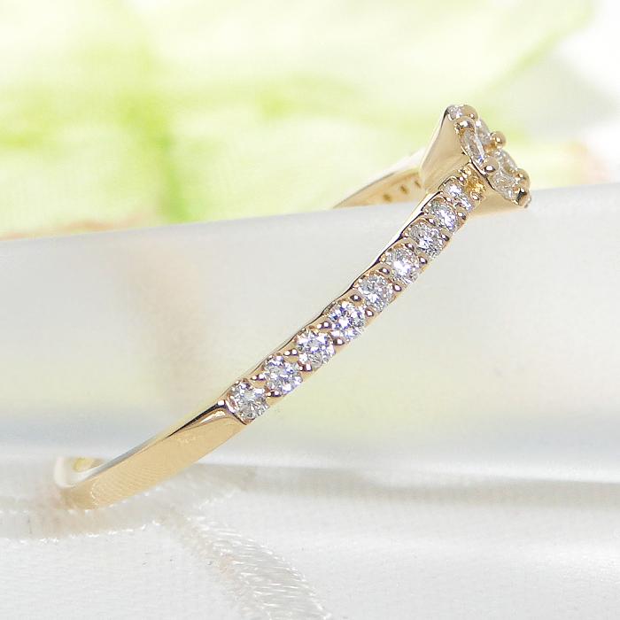 Classic CHESS（クラシックチェス） Pt950 K18YG ダイヤモンド リング