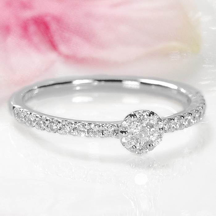 Classic CHESS（クラシックチェス） Pt950 K18YG ダイヤモンド リング