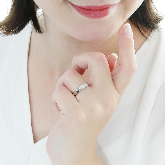 Classic CHESS（クラシックチェス） Pt950 K18YG ダイヤモンド リング