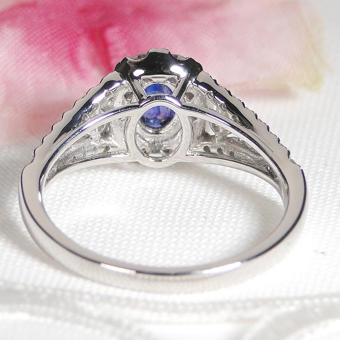 Pt950 K18YG サファイア ダイヤ リング 送料無料 ダイヤ プラチナ ゴールド ダイアモンド サファイヤ フラワー 花 ダイア ダイアモンド ゴールド 指輪 CSR0398 | Classic CHESS | 05