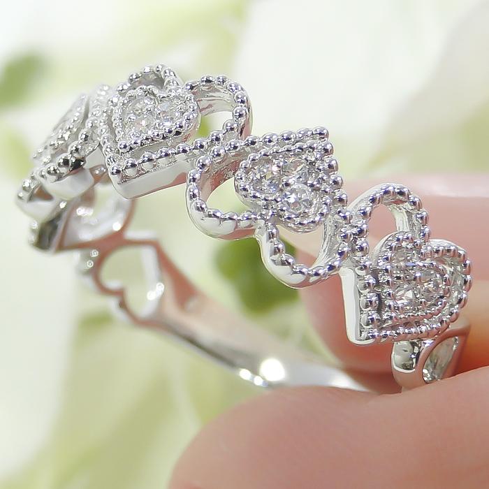 Classic CHESS（クラシックチェス） Pt950 K18PG ダイヤモンド ハート