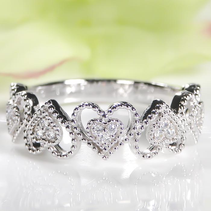 Classic CHESS（クラシックチェス） Pt950 K18PG ダイヤモンド ハート