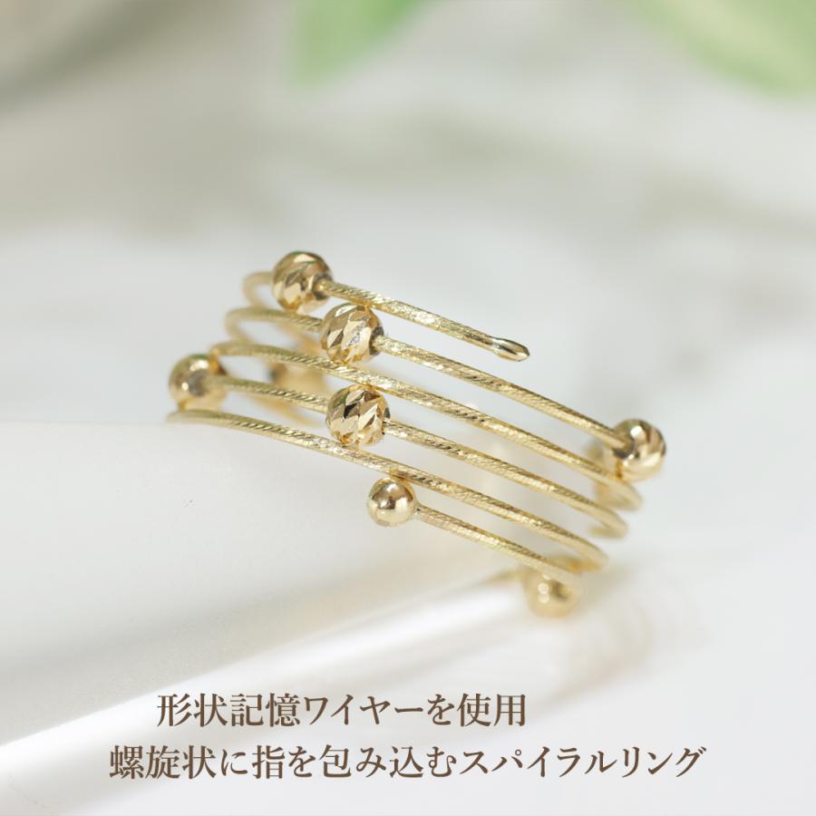 値下 新品❣️gstv K18YGミラーボールラグジェ フリーリング#8〜20 値下 新品❣️gstv K18YGミラーボールラグジェ フリーリング#8