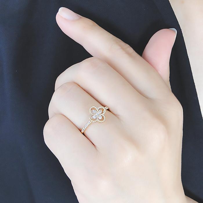 Classic CHESS（クラシックチェス） K10 YG PG 0.2ct ダイヤモンド