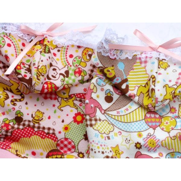 アニマル柄ブラウンドットワンピ　SS〜L　犬　ワンピース |  | 01