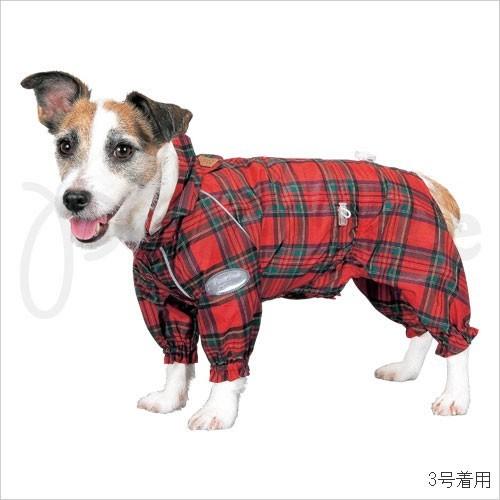 【50％OFF】両足付ヨーロピアンレインコート　2〜4号(2418)　ポンポリース　犬　レインコート |  | 01