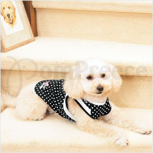 【￥980均一】ＣＯＯＬ加工付ドットプリント重ね着風ドレス 1〜5号(1933)　犬　服 |  | 02