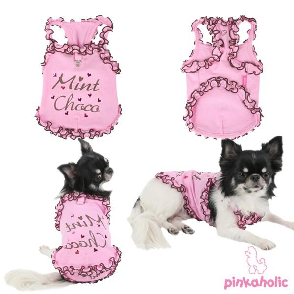 【PINKA　ピンカホリック】MINT　CHOCOキャミソール　犬　服 |  | 01