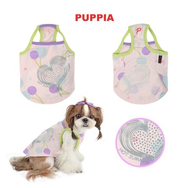 【￥1260均一】【PUPPIA パピア】ＨＯＴ　ＳＵＭＭＥＲキャミソール　犬　服 |  | 01