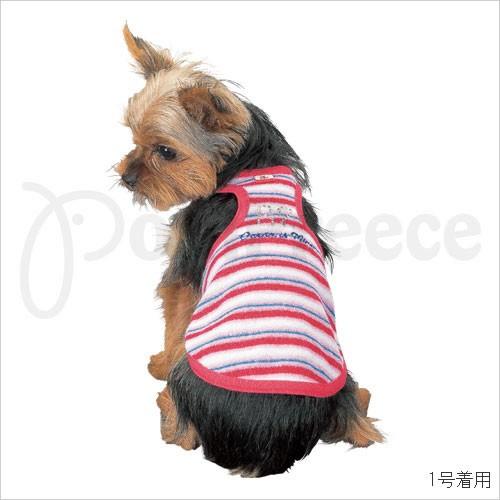 【￥980均一】【COOL加工付き】 ボーダータンク 1〜5号(1908)　犬　夏服　 |  | 01