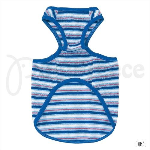 【￥980均一】【COOL加工付き】 ボーダータンク 1〜5号(1908)　犬　夏服　 |  | 02