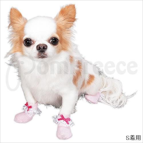 【40％OFF】【犬用靴下】レース付きメルヘンソックス　 LL(3919)　犬　ソックス　ポンポリース |  | 01