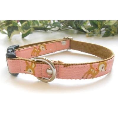 【30％OFF】【バンビ：ピンク】Ｌ　犬　首輪＆リードセット |  | 01