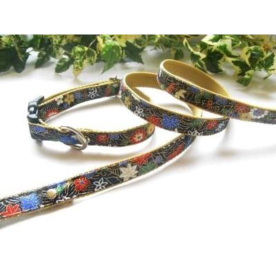 【30％OFF】【松竹梅：紺】L　犬　首輪＆リードセット |  | 02