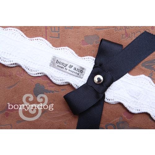 ★bonyndog★ペットネイビーリボンハーネスリードセット ☆bonyndog☆ペットネイビーリボンハーネスリードセット