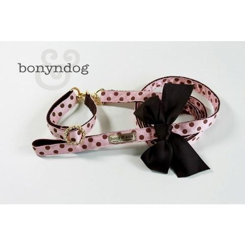 【30％OFF】bonyndog　berry brownie  カラー＆リードセット　S・L　 | 