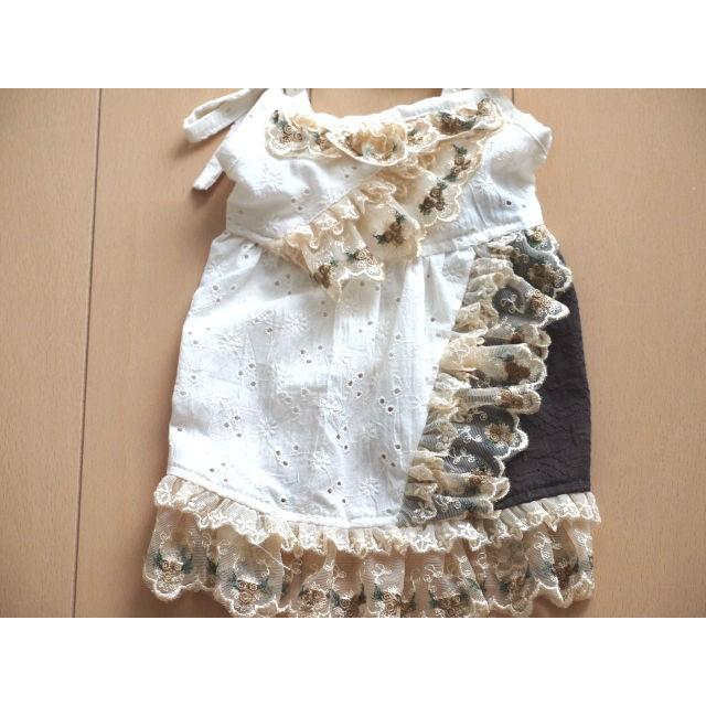 ガーリーフリルレースワンピ　SS〜Ｌ　犬　ワンピース |  | 02