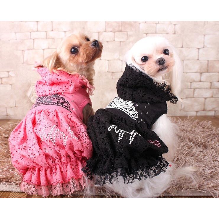 ティアラレースワンピース　S〜L　犬　服 |  | 01