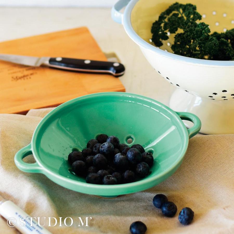STUDIO M' スタジオエム ベリーボウル 水切り ざる コランダー 日本製 おしゃれ 食器 カフェ | studio m' | 07