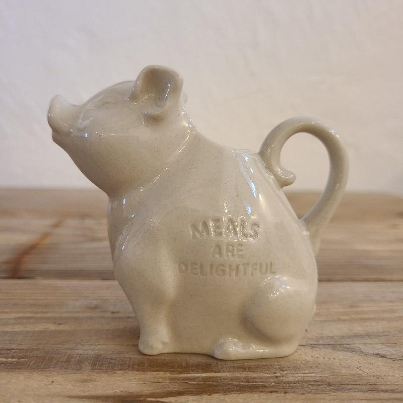 STUDIO M' スタジオエム ブーちゃん ピッチャーS ブタ ミルクピッチャー ミルクポット 日本製 おしゃれ 食器 カフェ | studio m' | 01