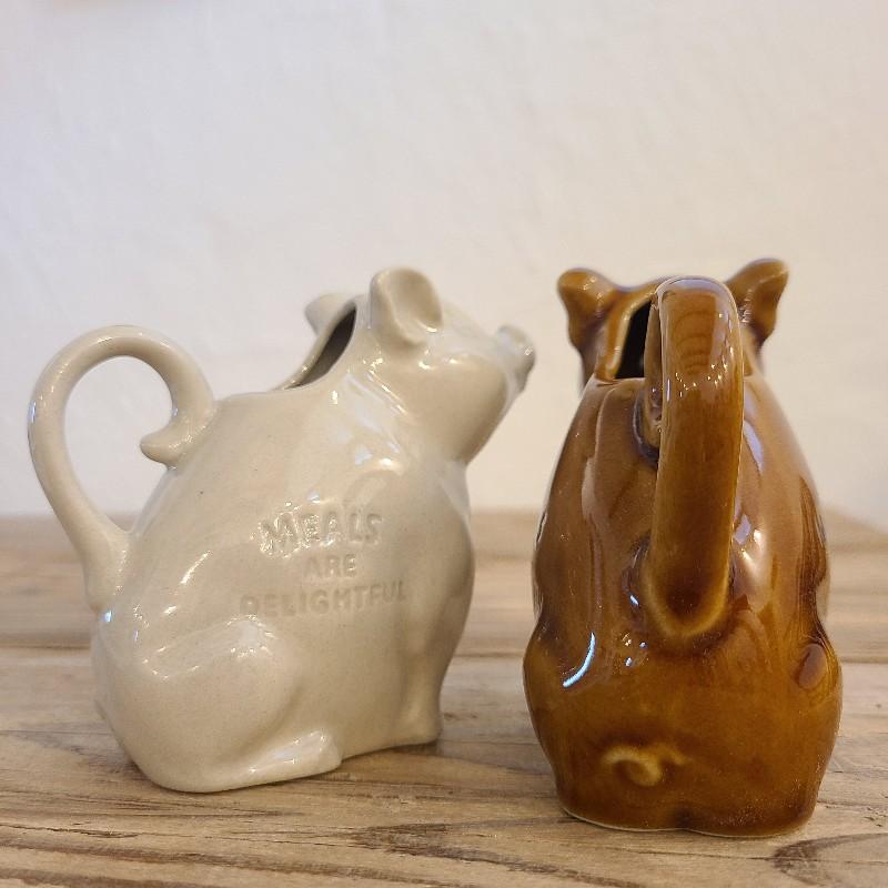 STUDIO M' スタジオエム ブーちゃん ピッチャーS ブタ ミルクピッチャー ミルクポット 日本製 おしゃれ 食器 カフェ | studio m' | 06