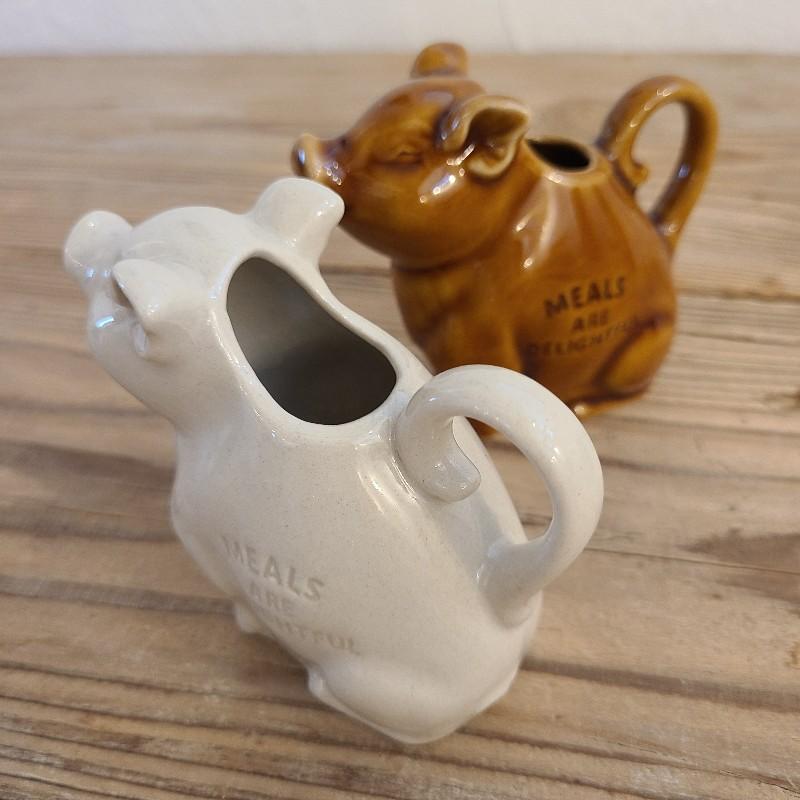 STUDIO M' スタジオエム ブーちゃん ピッチャーS ブタ ミルクピッチャー ミルクポット 日本製 おしゃれ 食器 カフェ | studio m' | 07