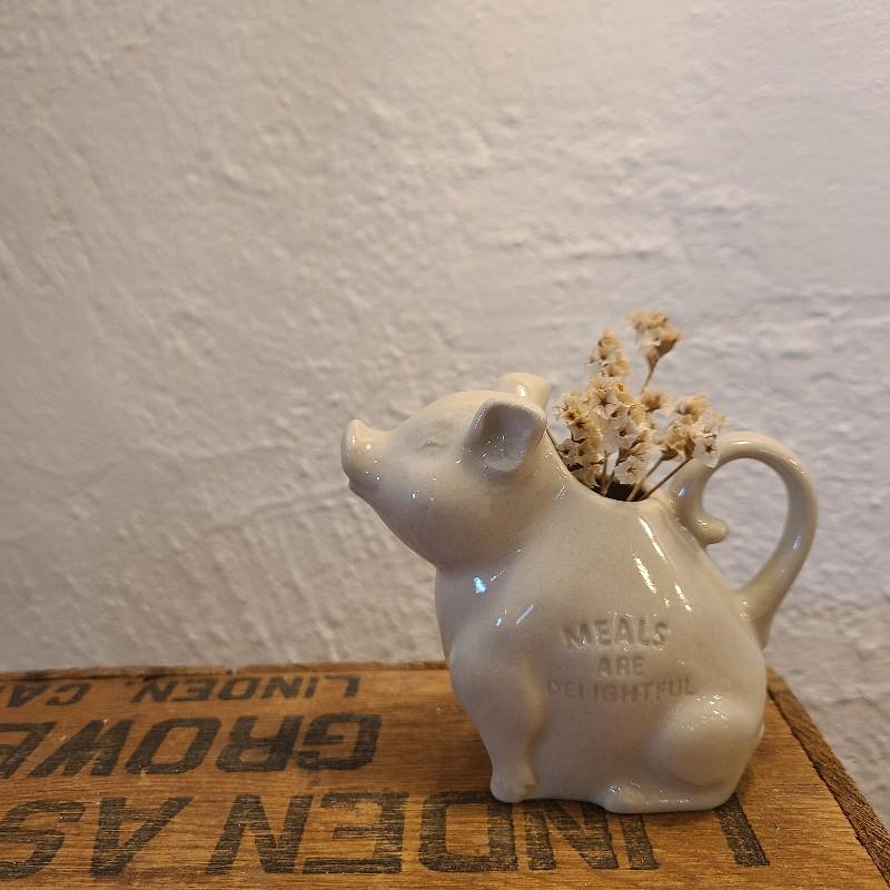 STUDIO M' スタジオエム ブーちゃん ピッチャーS ブタ ミルクピッチャー ミルクポット 日本製 おしゃれ 食器 カフェ | studio m' | 04