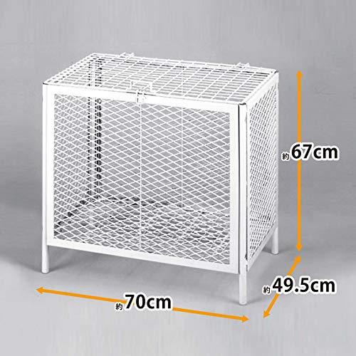 グリーンライフ　ゴミ　ダスス　カラス除け　49.5×67×70cm　屋外　DC-160　ホームダストカーゴ