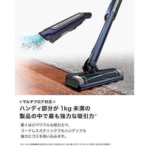 Shark シャーク EVOPOWER SYSTEM コードレススティッククリーナー CS401J メタリックグレイ 