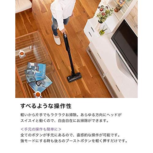 Shark シャーク EVOPOWER SYSTEM コードレススティッククリーナー CS401J メタリックグレイ 