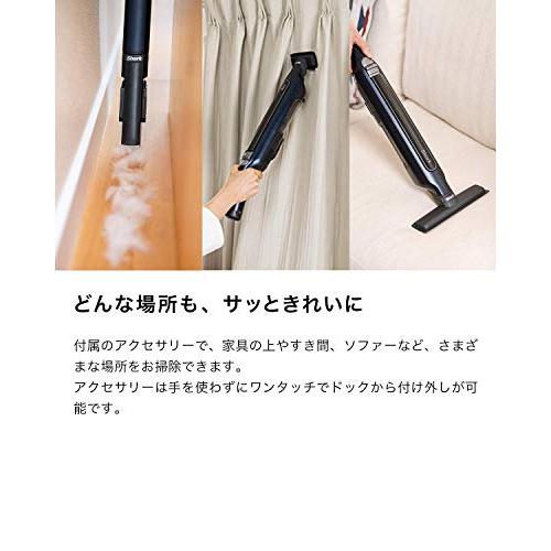 Shark シャーク EVOPOWER SYSTEM コードレススティッククリーナー CS401J メタリックグレイ 