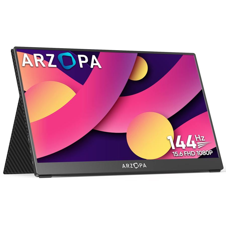 日本代理店正規品 ARZOPA モバイルモニター 144Hz 1ms 15.6インチ