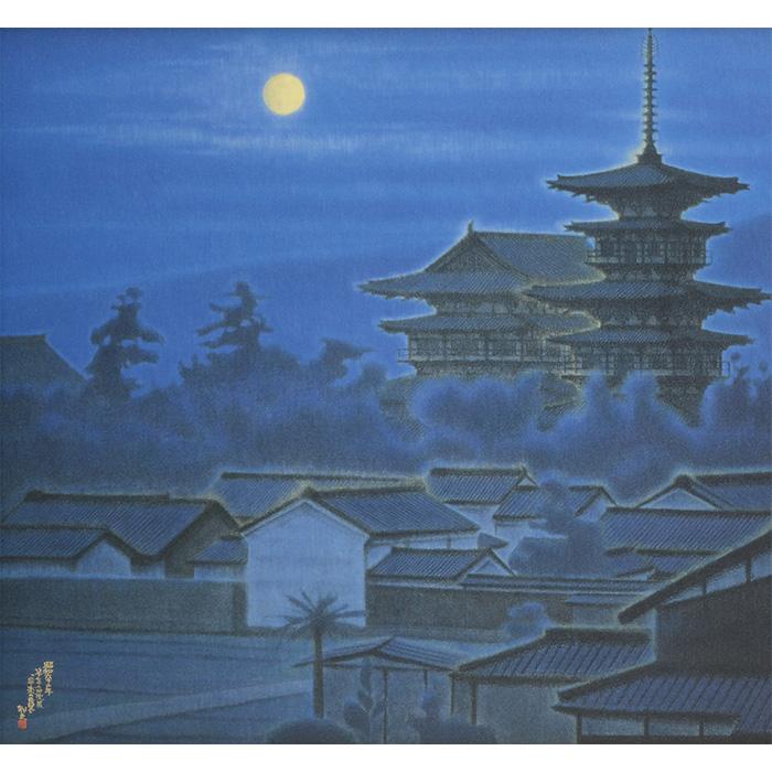 平山郁夫 寧楽の幾望 （ならのきぼう） 複製画 変形20号大 著作権者承認 大塚巧藝社 |  | 02
