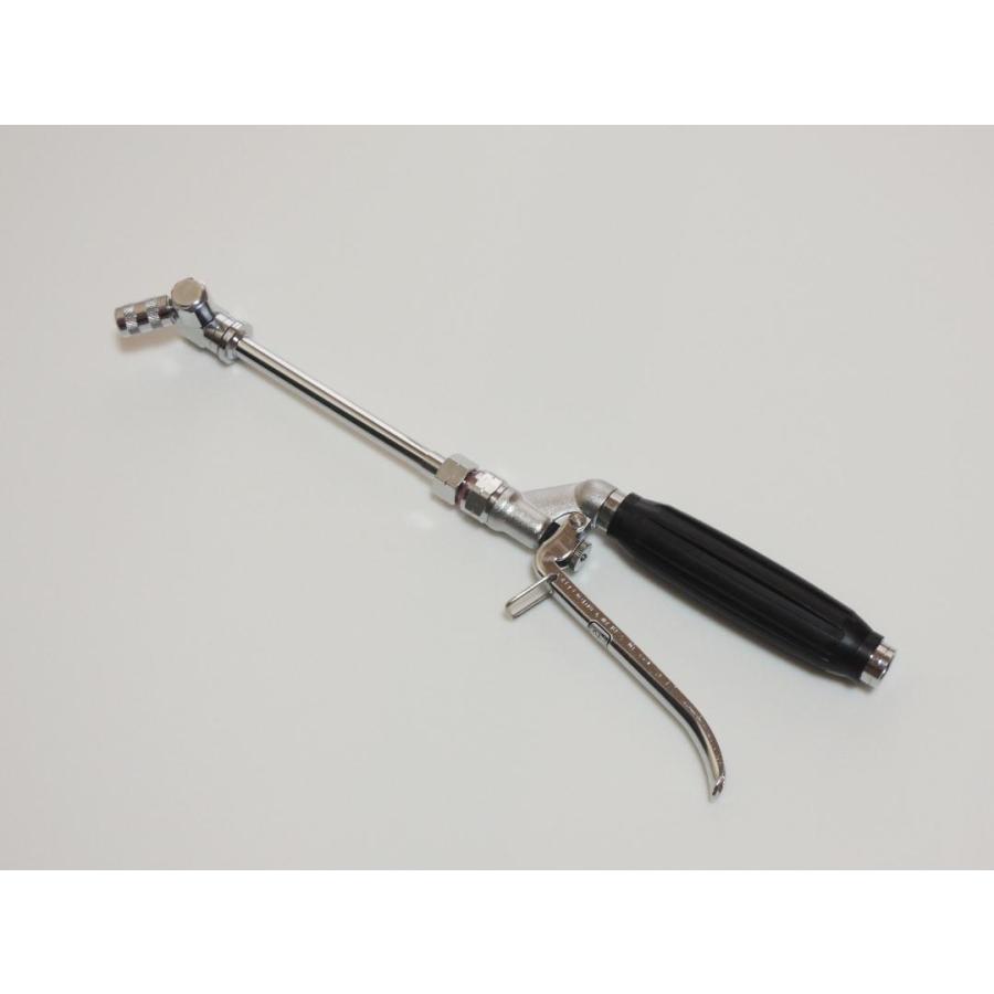 サニテック　エアコン洗浄ガン 自在回転可変コーン噴射ヘッド Nagataレバーコック 【業務用 エアコン洗浄用ガン ノズルガン の商品画像