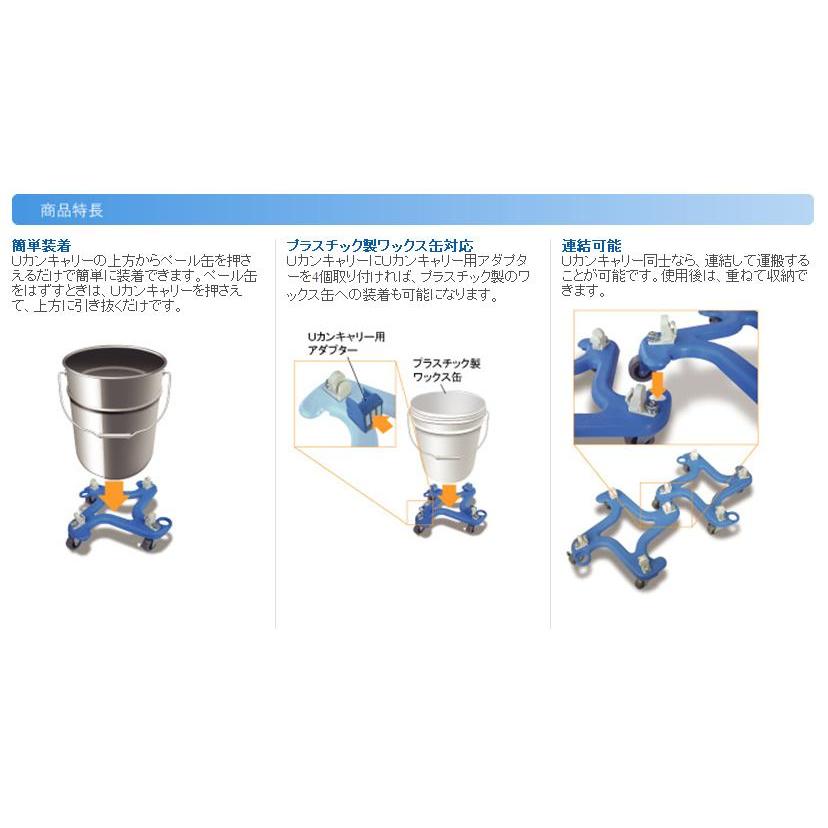 2台セット○ セイワ Uカンキャリーセット 黒（PK-100USET-0）【業務用 